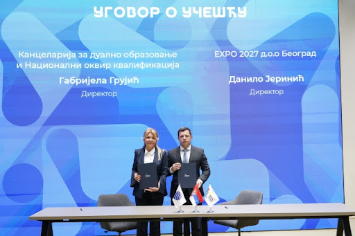 Potpisan Ugovor o učešću Kancelarije za dualno obrazovanje na Ekspo 2027